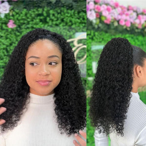 Flip- Over Half Wig 22" Exotic super curly