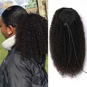 Exotic kinky curly ponytail 22"