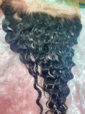 Lace frontal 16" 13x4 Exotic Water wave